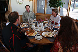 Breakfast with Johanne von Trapp